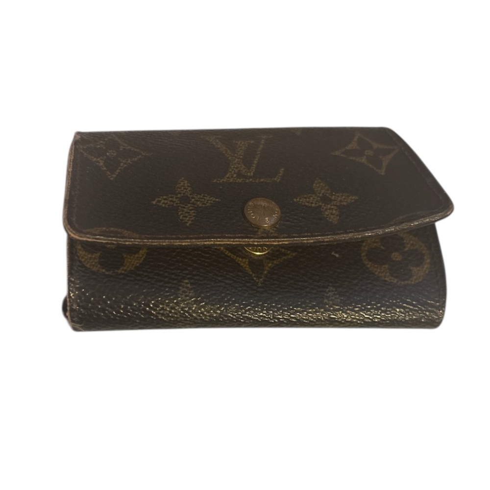 Louis Vuitton Monogram Canvas Key & Card Holder in Brown